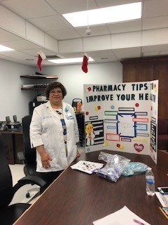 Pharmacist Alexis Arango from the Putnam Community Medical Center